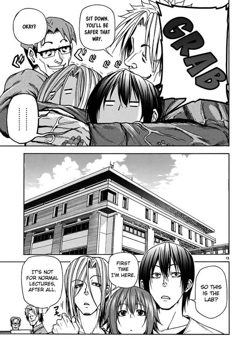 GRAND BLUE Chapter 40 - Page 13 in English