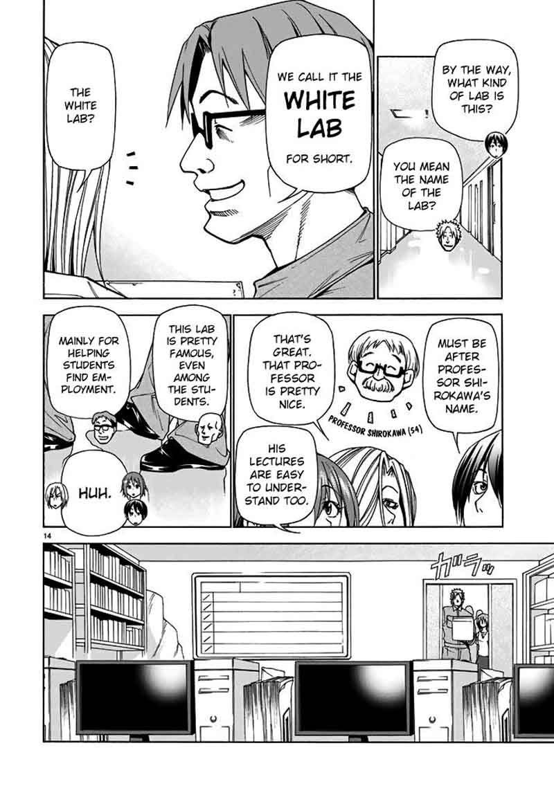 GRAND BLUE Chapter 40 - Page 14 in English
