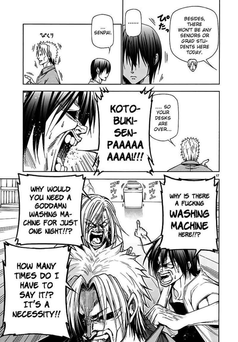 GRAND BLUE Chapter 40 - Page 17 in English