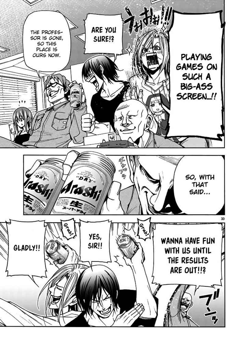 GRAND BLUE Chapter 40 - Page 33 in English