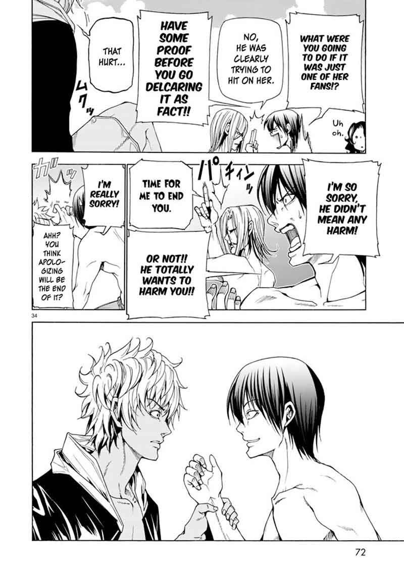 GRAND BLUE Chapter 41 - Page 35 in English