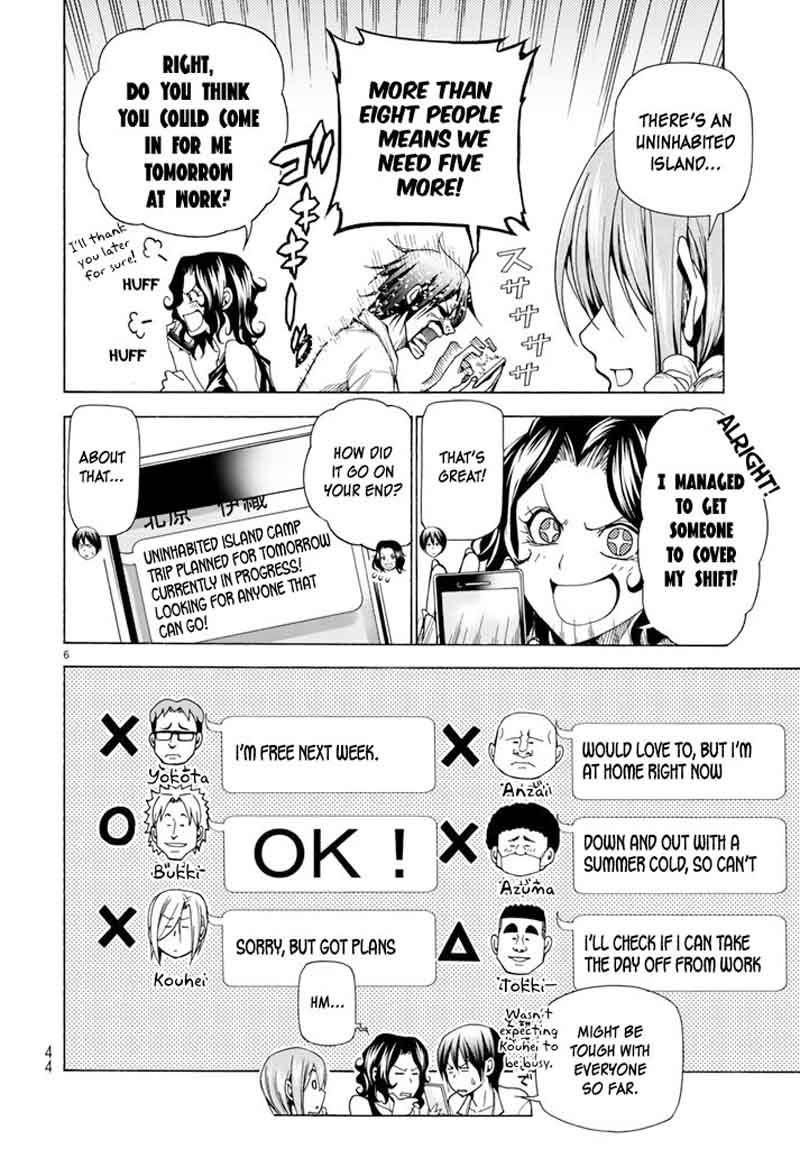 GRAND BLUE Chapter 41 - Page 7 in English