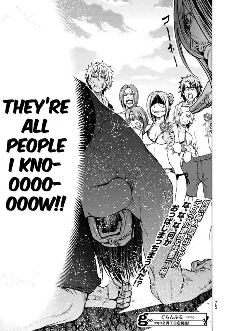 GRAND BLUE Chapter 41 - Page 75 in English