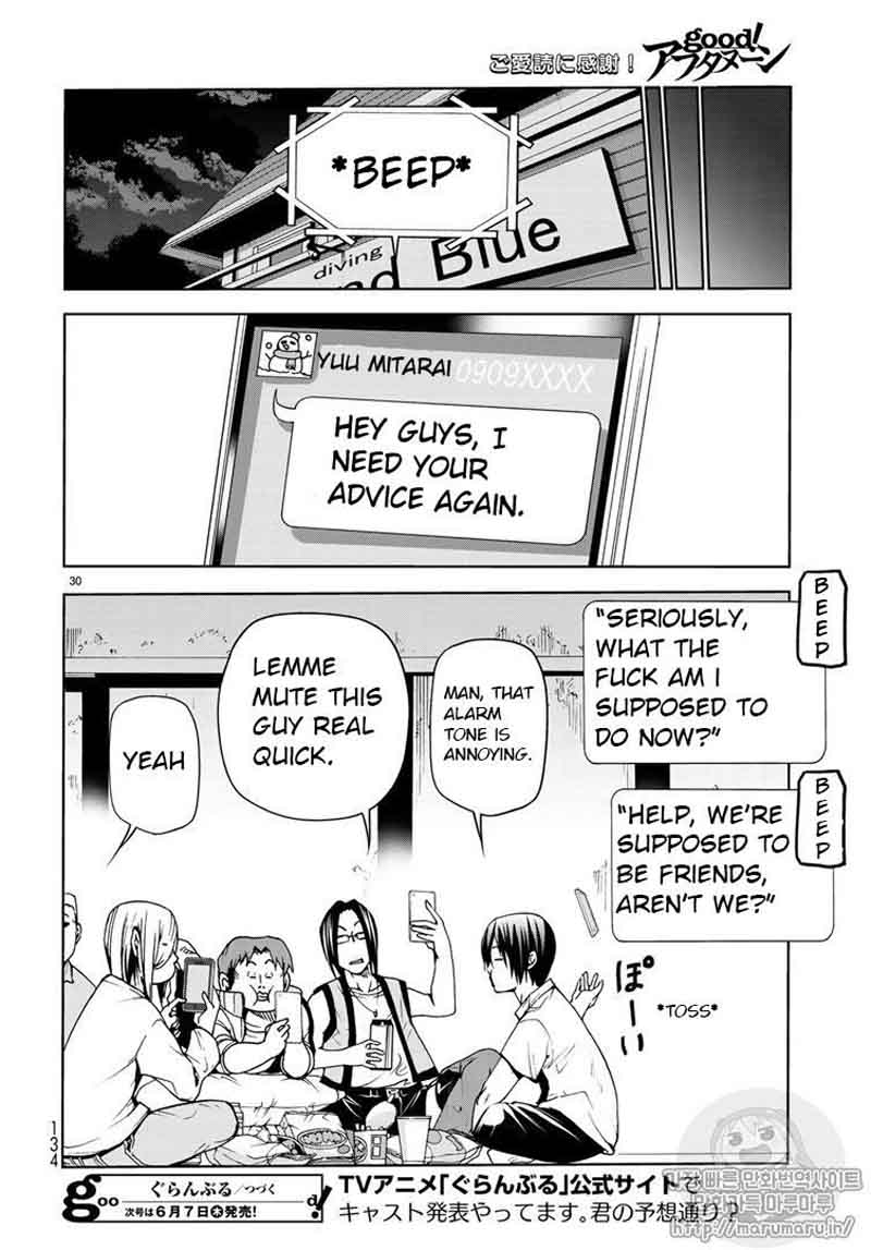 GRAND BLUE Chapter 44 - Page 30 in English