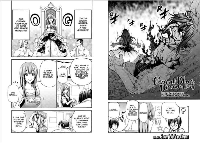 GRAND BLUE Chapter 45 - Page 3 in English