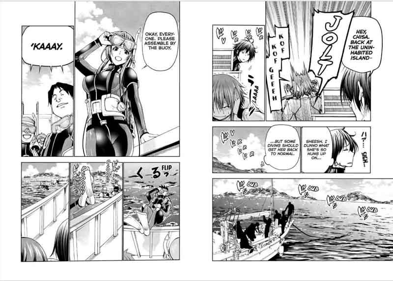 GRAND BLUE Chapter 45 - Page 8 in English