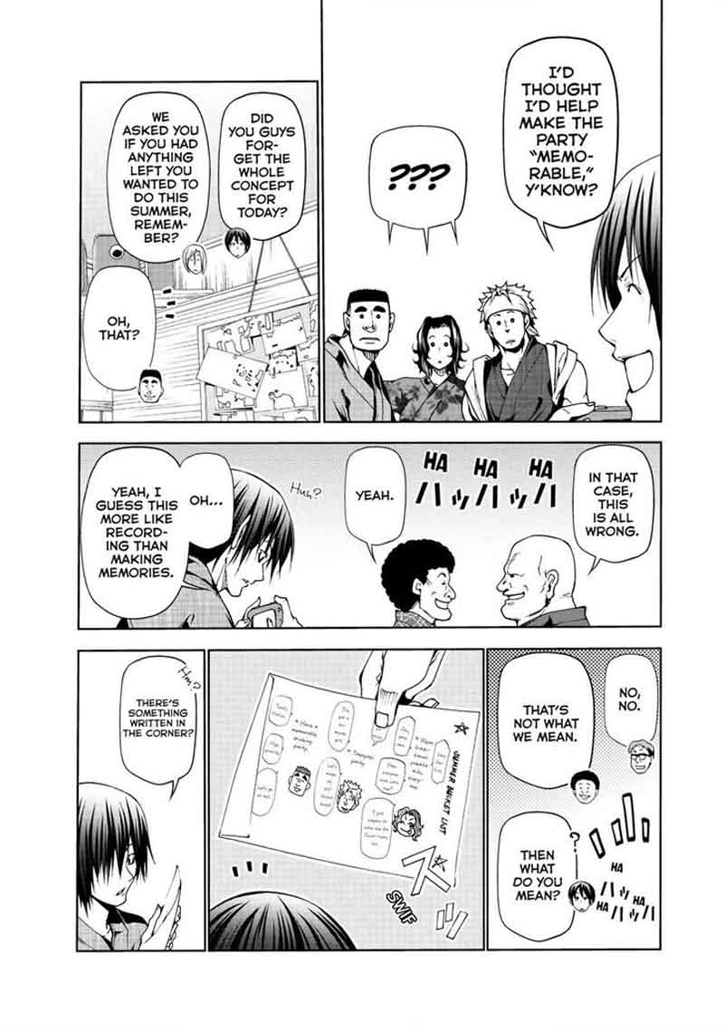 GRAND BLUE Chapter 46 - Page 18 in English