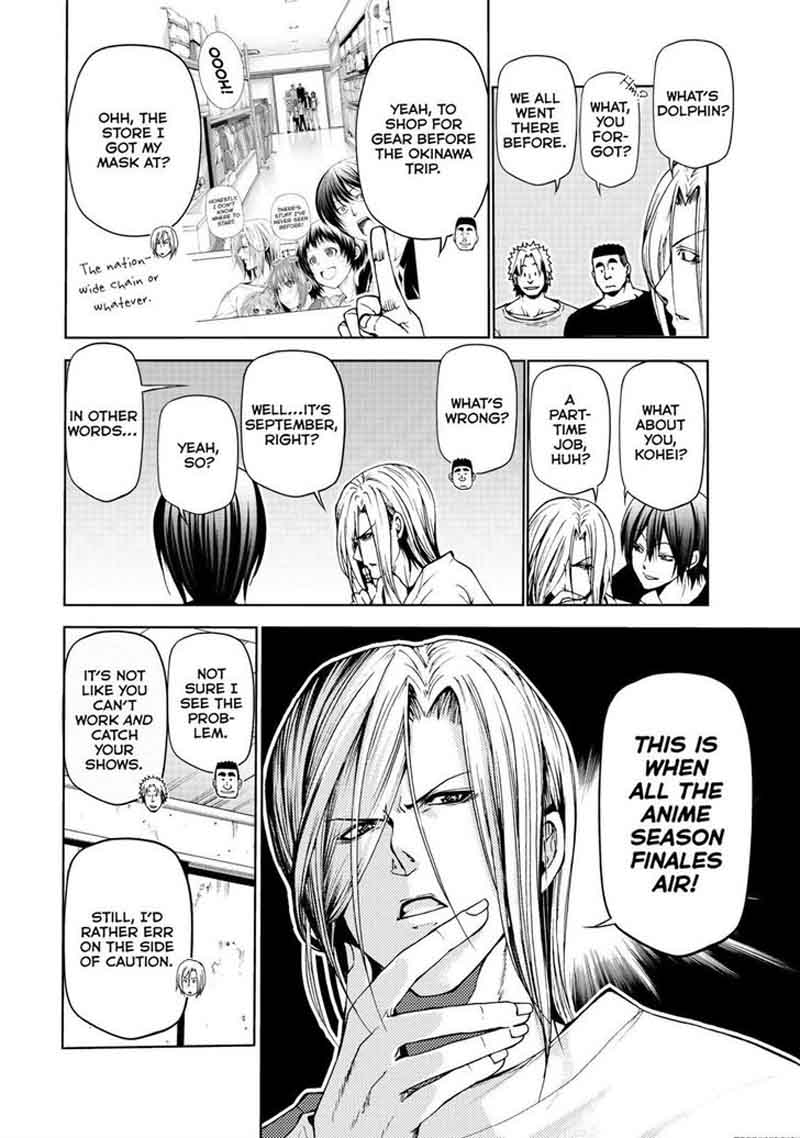 GRAND BLUE Chapter 46 - Page 3 in English