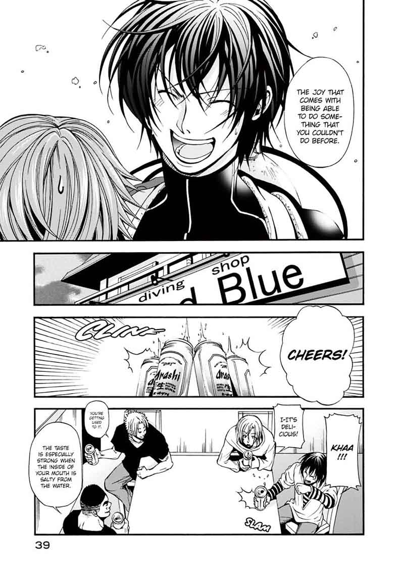 GRAND BLUE Chapter 5 - Page 37 in English