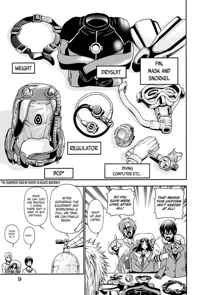GRAND BLUE Chapter 5 - Page 8 in English