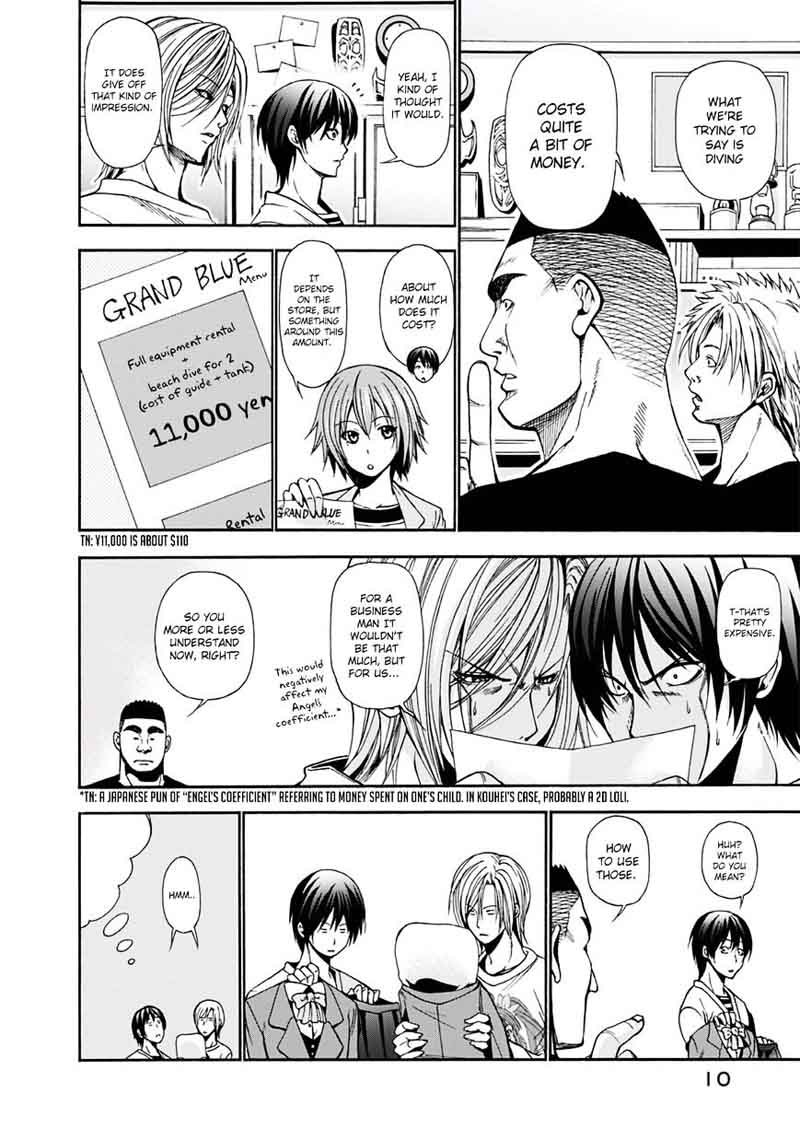 GRAND BLUE Chapter 5 - Page 9 in English