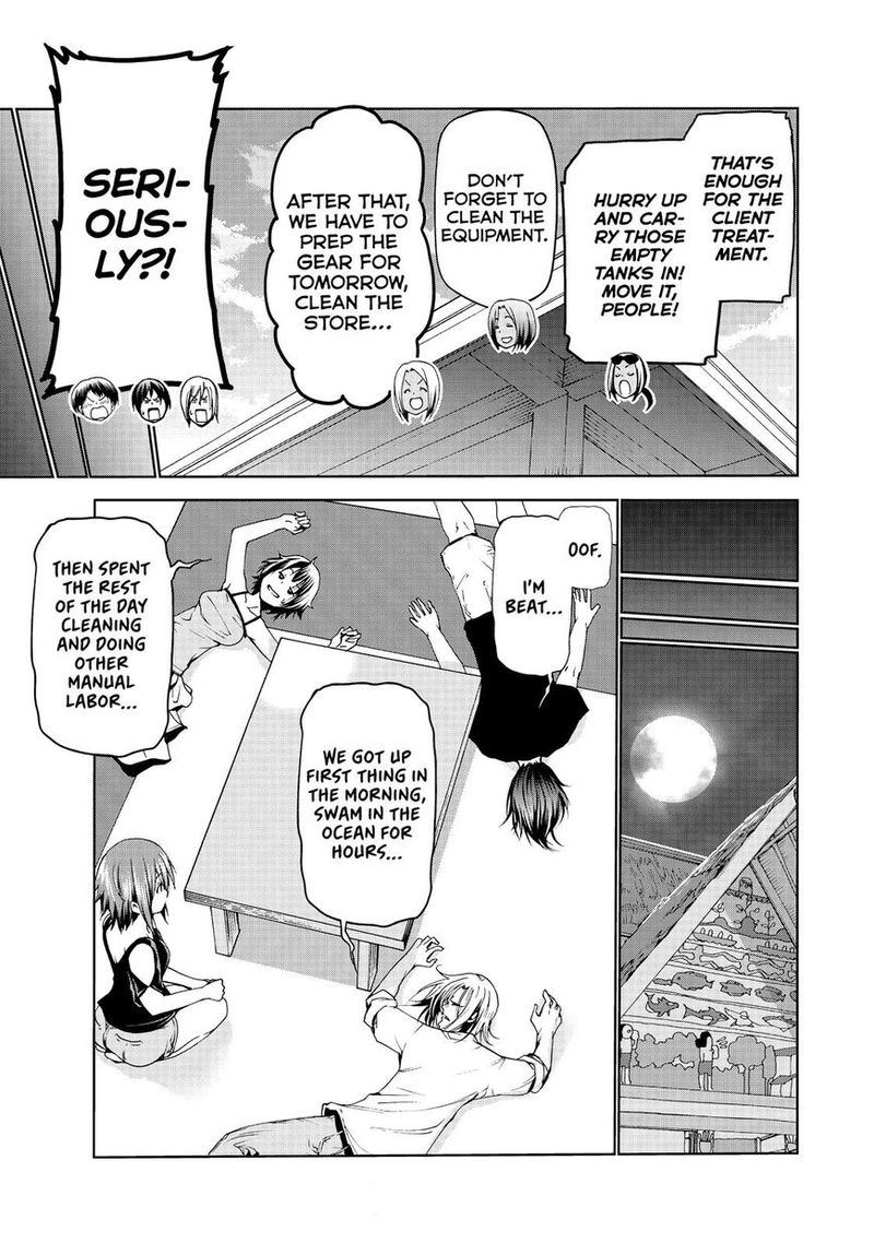 GRAND BLUE Chapter 51 - Page 34 in English