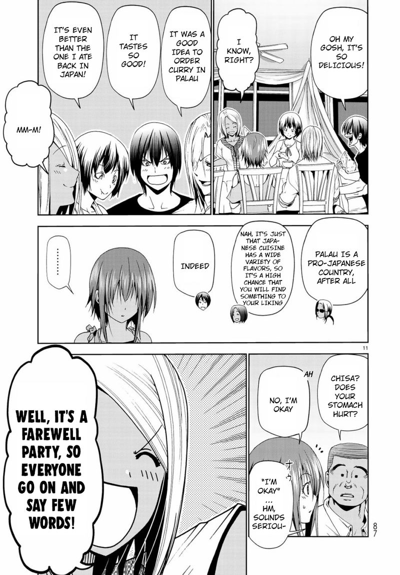 GRAND BLUE Chapter 56 - Page 11 in English