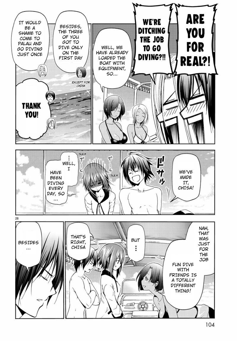GRAND BLUE Chapter 56 - Page 28 in English