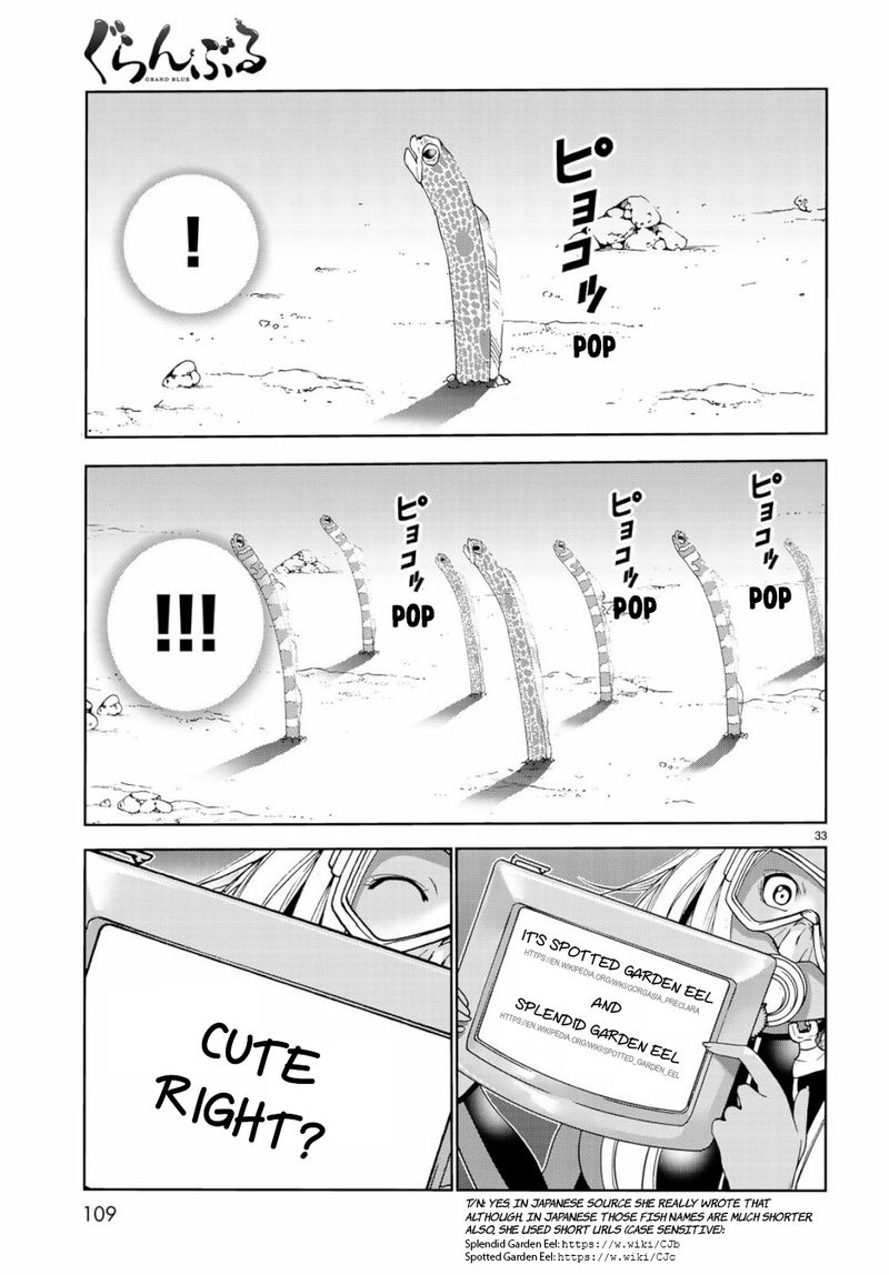 GRAND BLUE Chapter 56 - Page 32 in English