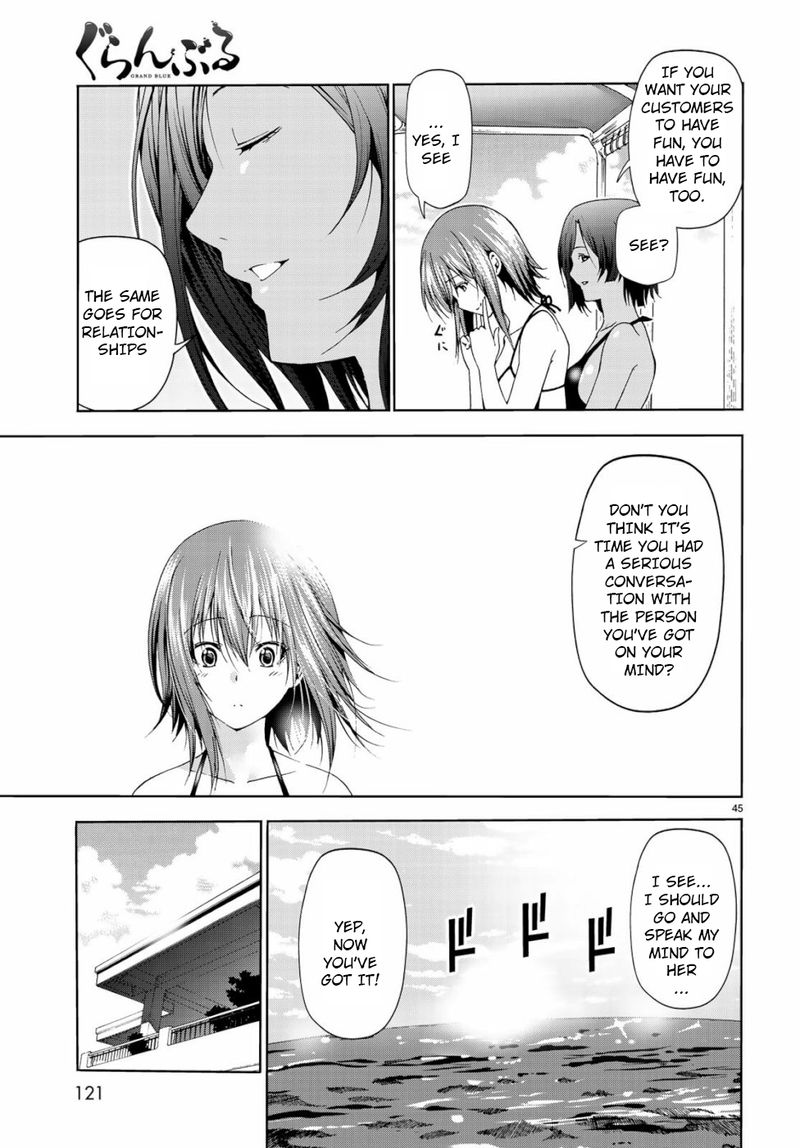 GRAND BLUE Chapter 56 - Page 43 in English