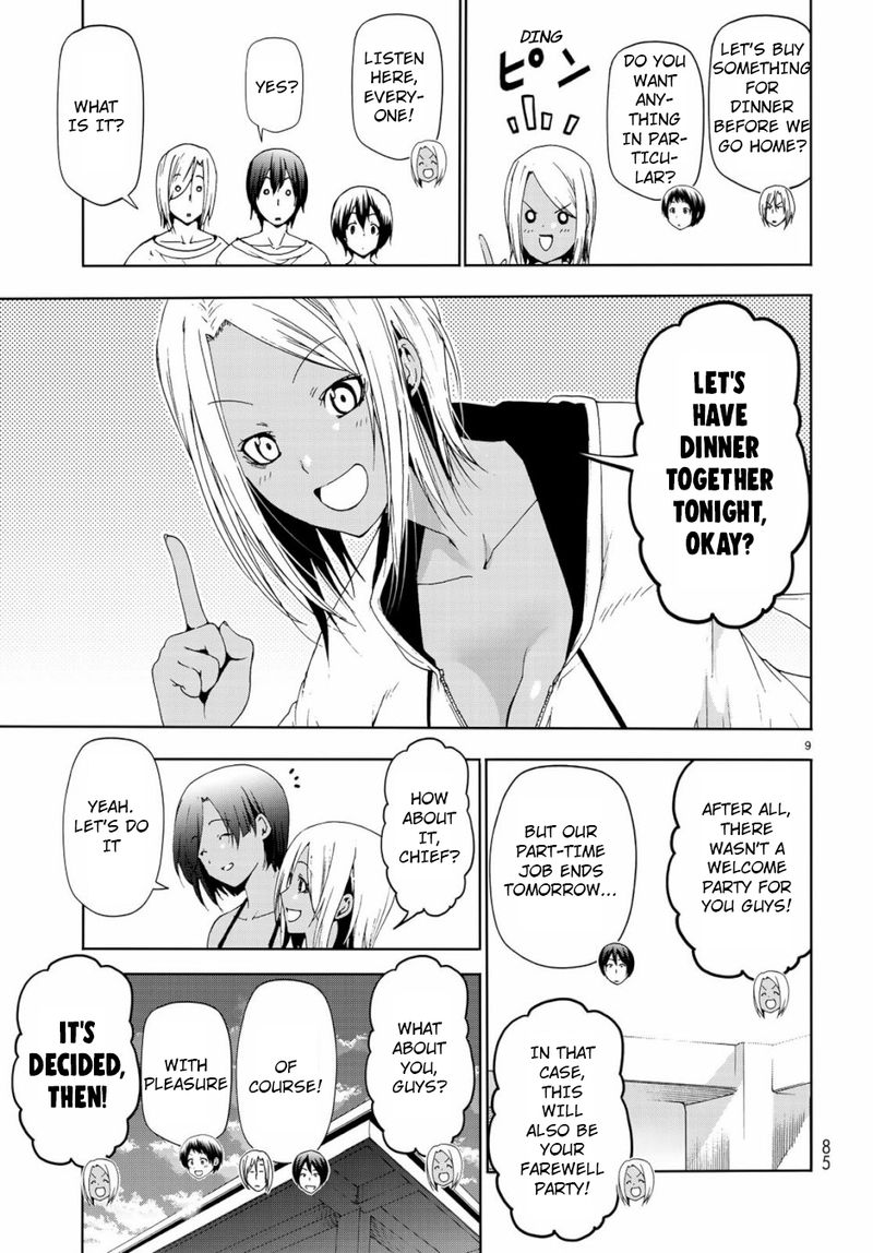 GRAND BLUE Chapter 56 - Page 9 in English
