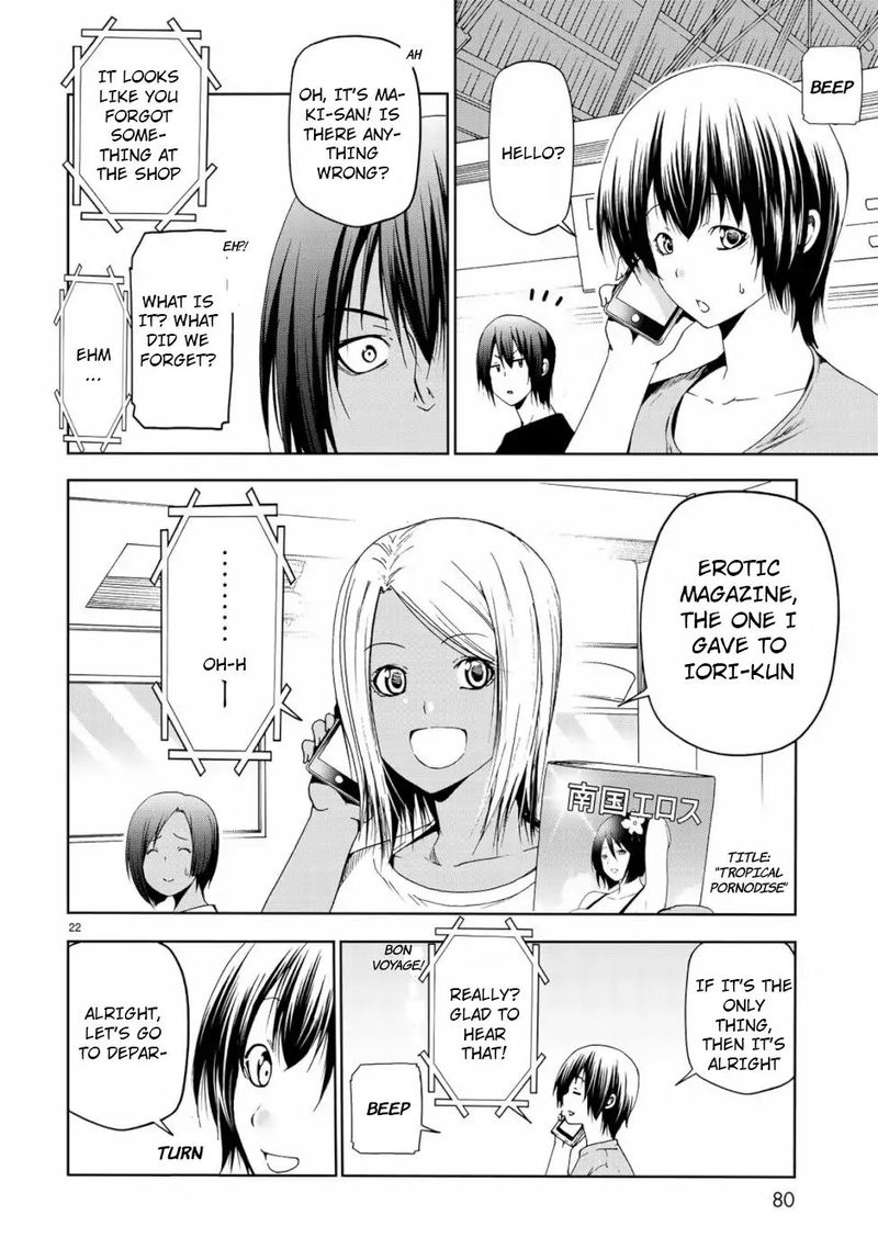 GRAND BLUE Chapter 57 - Page 22 in English
