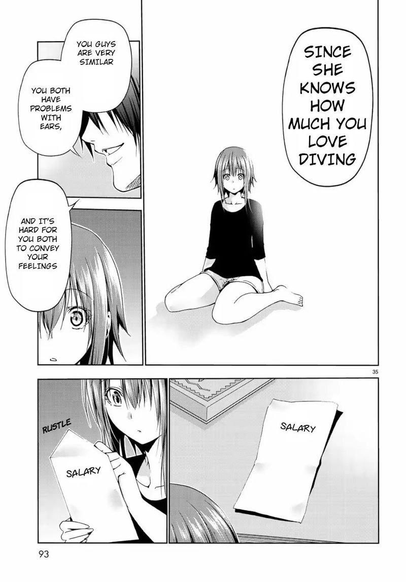 GRAND BLUE Chapter 57 - Page 35 in English