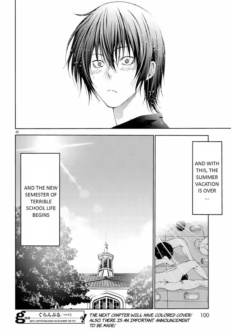 GRAND BLUE Chapter 57 - Page 41 in English