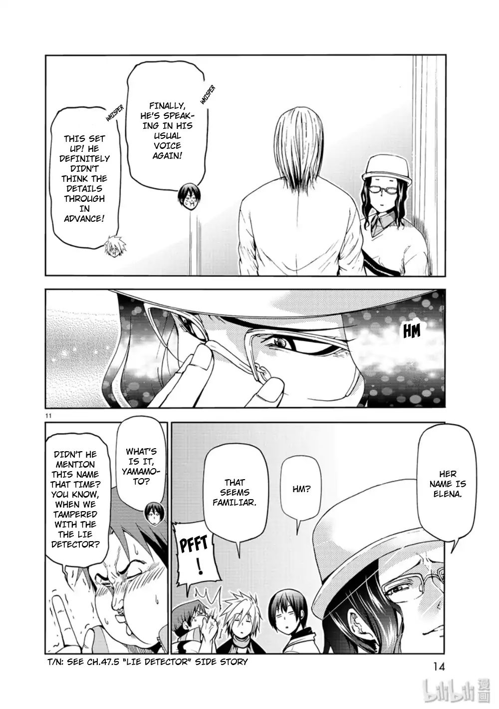 GRAND BLUE Chapter 58 - Page 11 in English