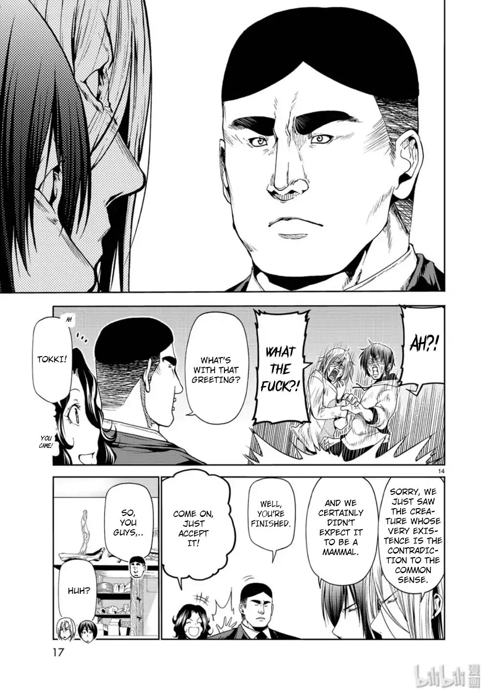 GRAND BLUE Chapter 58 - Page 14 in English