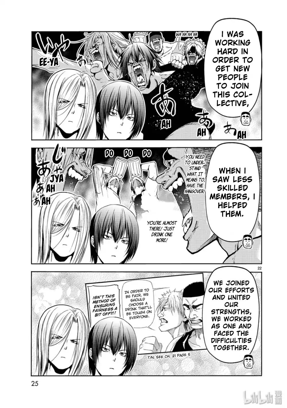 GRAND BLUE Chapter 58 - Page 22 in English