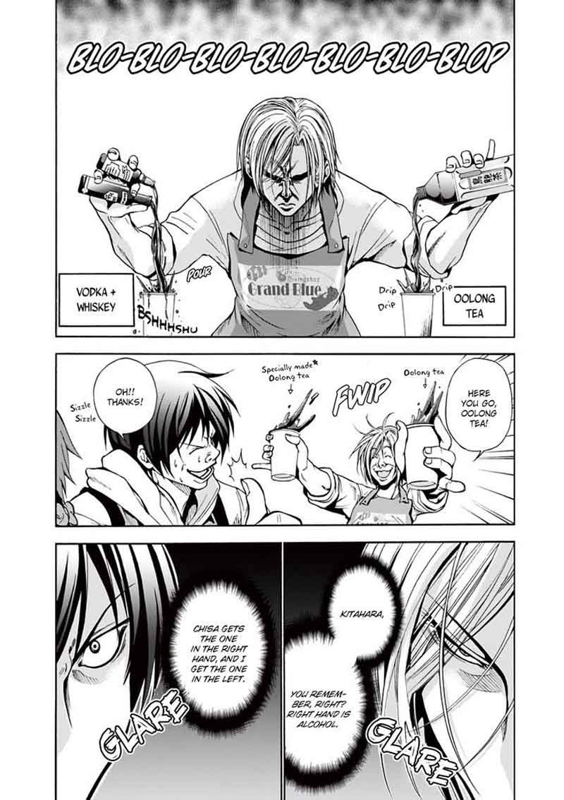 GRAND BLUE Chapter 6 - Page 13 in English