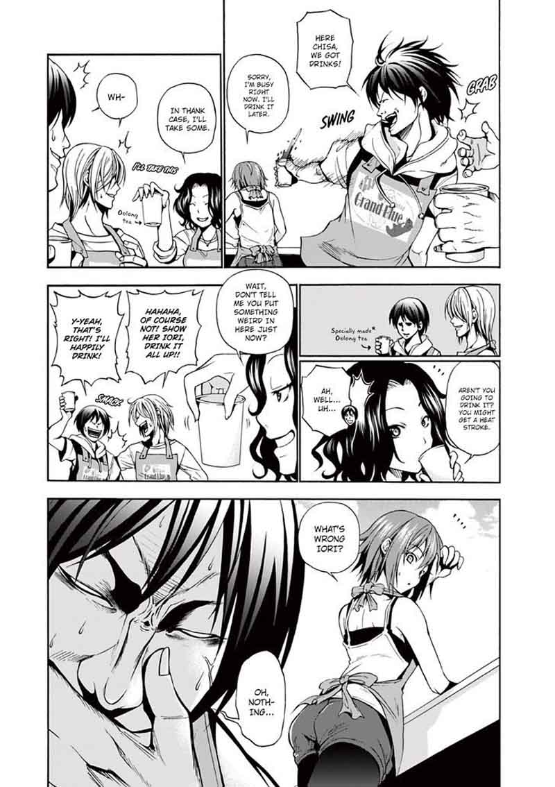 GRAND BLUE Chapter 6 - Page 14 in English