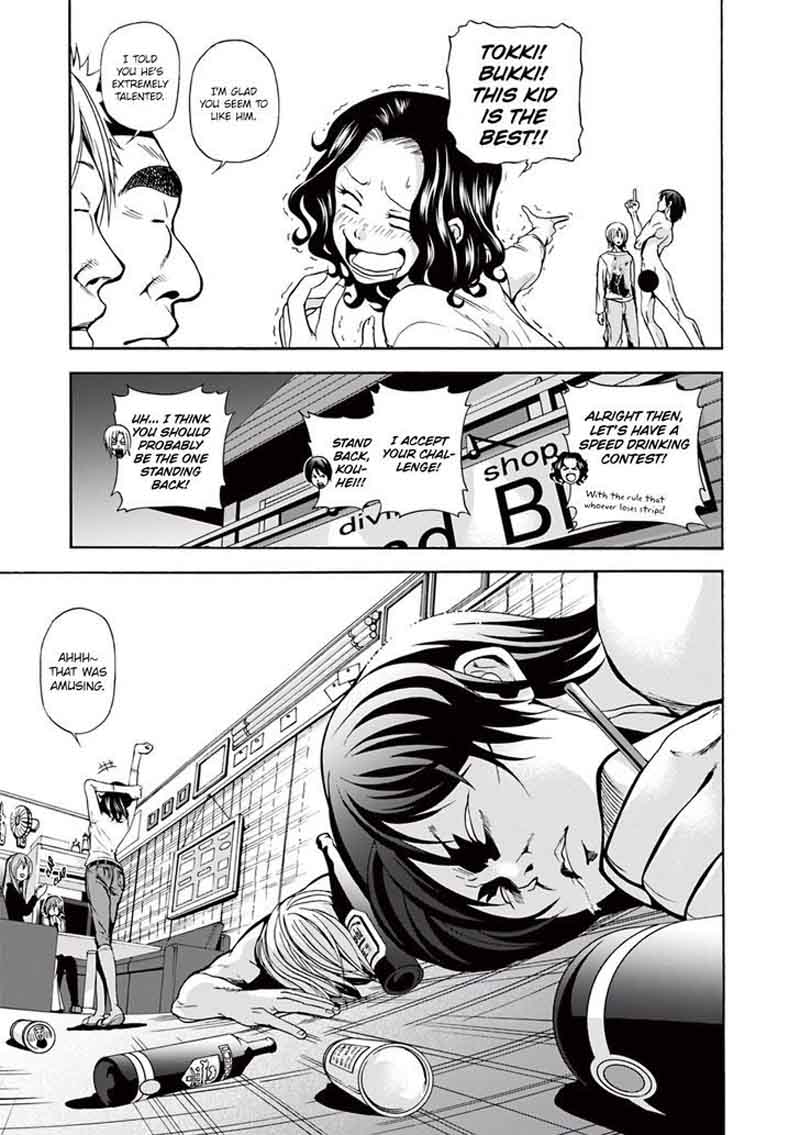 GRAND BLUE Chapter 6 - Page 34 in English