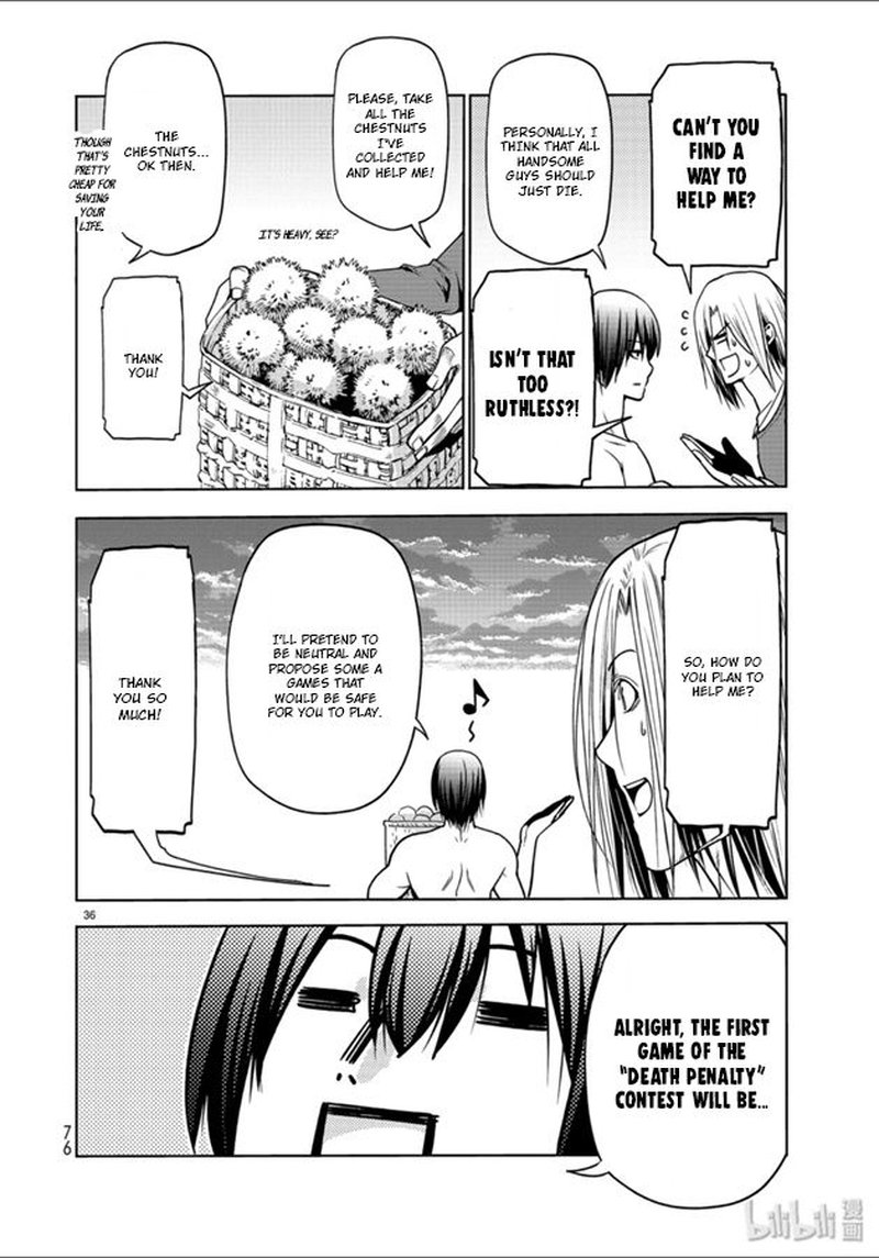 GRAND BLUE Chapter 60 - Page 36 in English