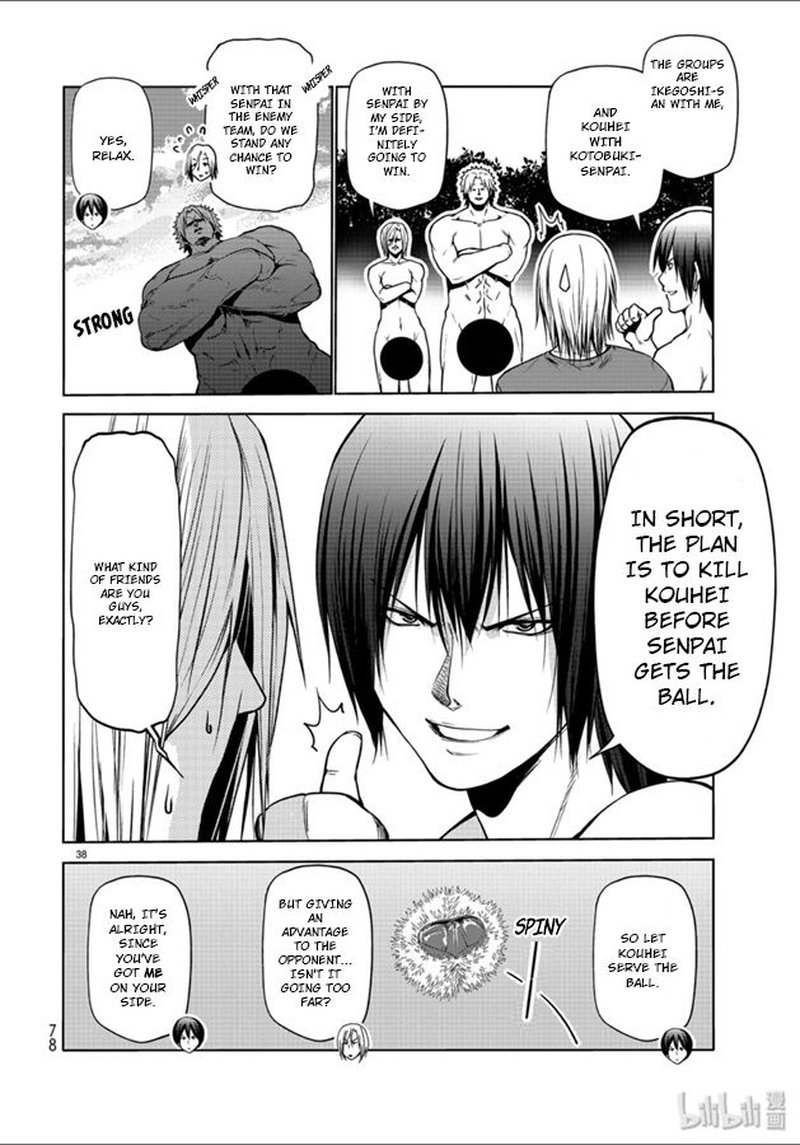 GRAND BLUE Chapter 60 - Page 38 in English