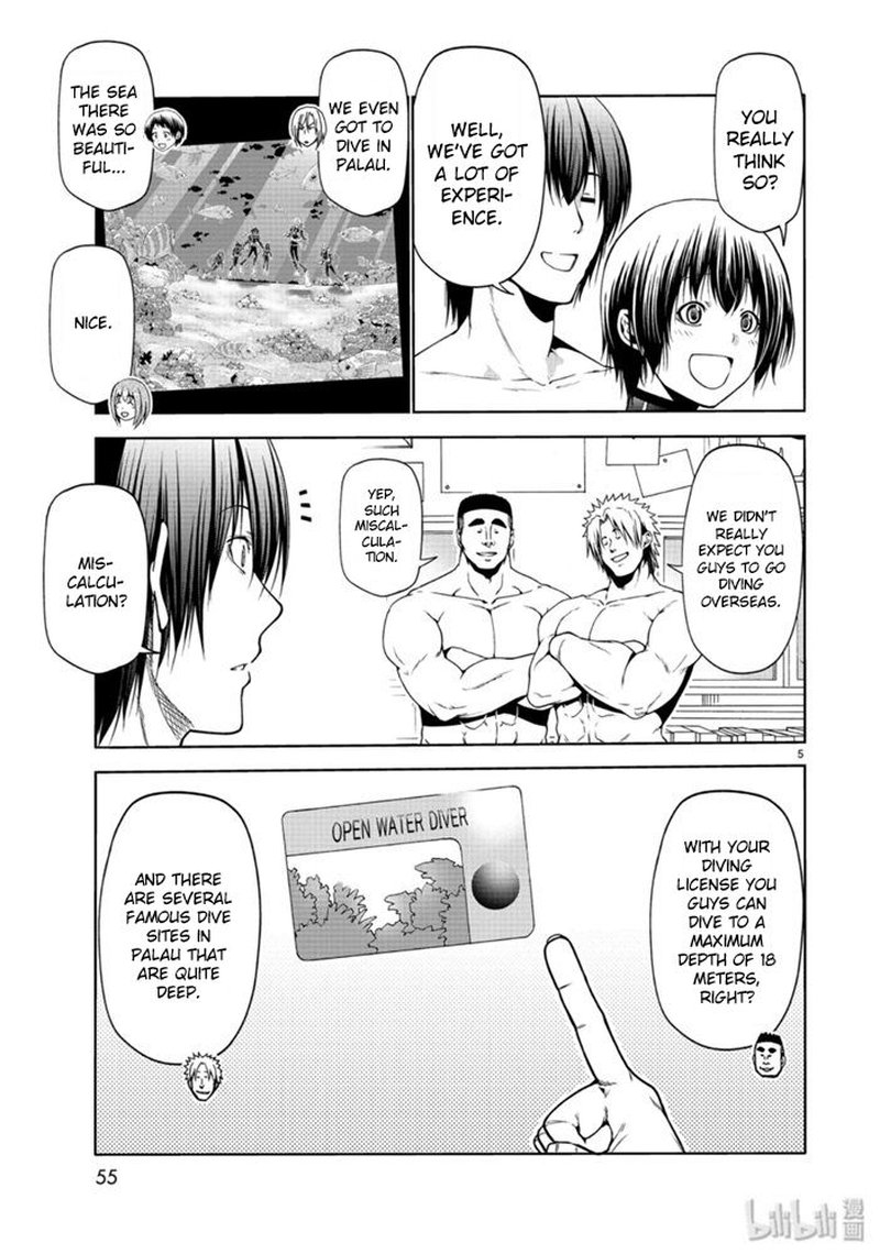 GRAND BLUE Chapter 61 - Page 5 in English