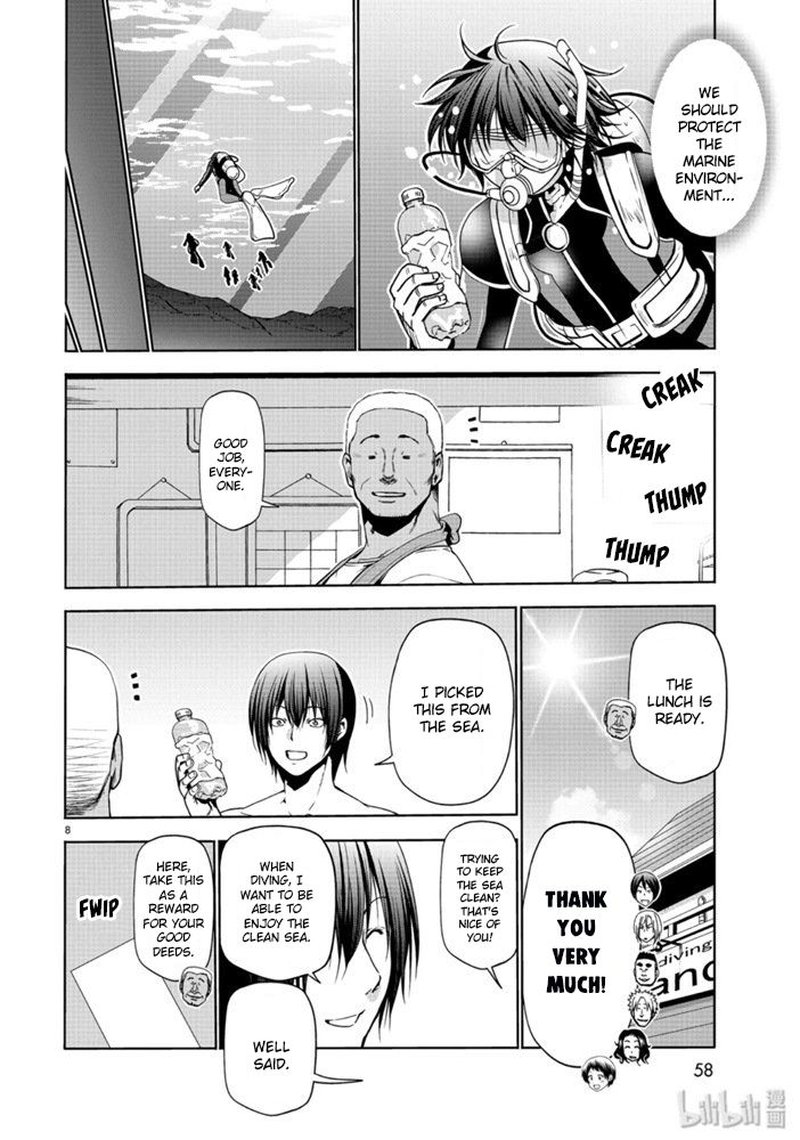 GRAND BLUE Chapter 61 - Page 8 in English