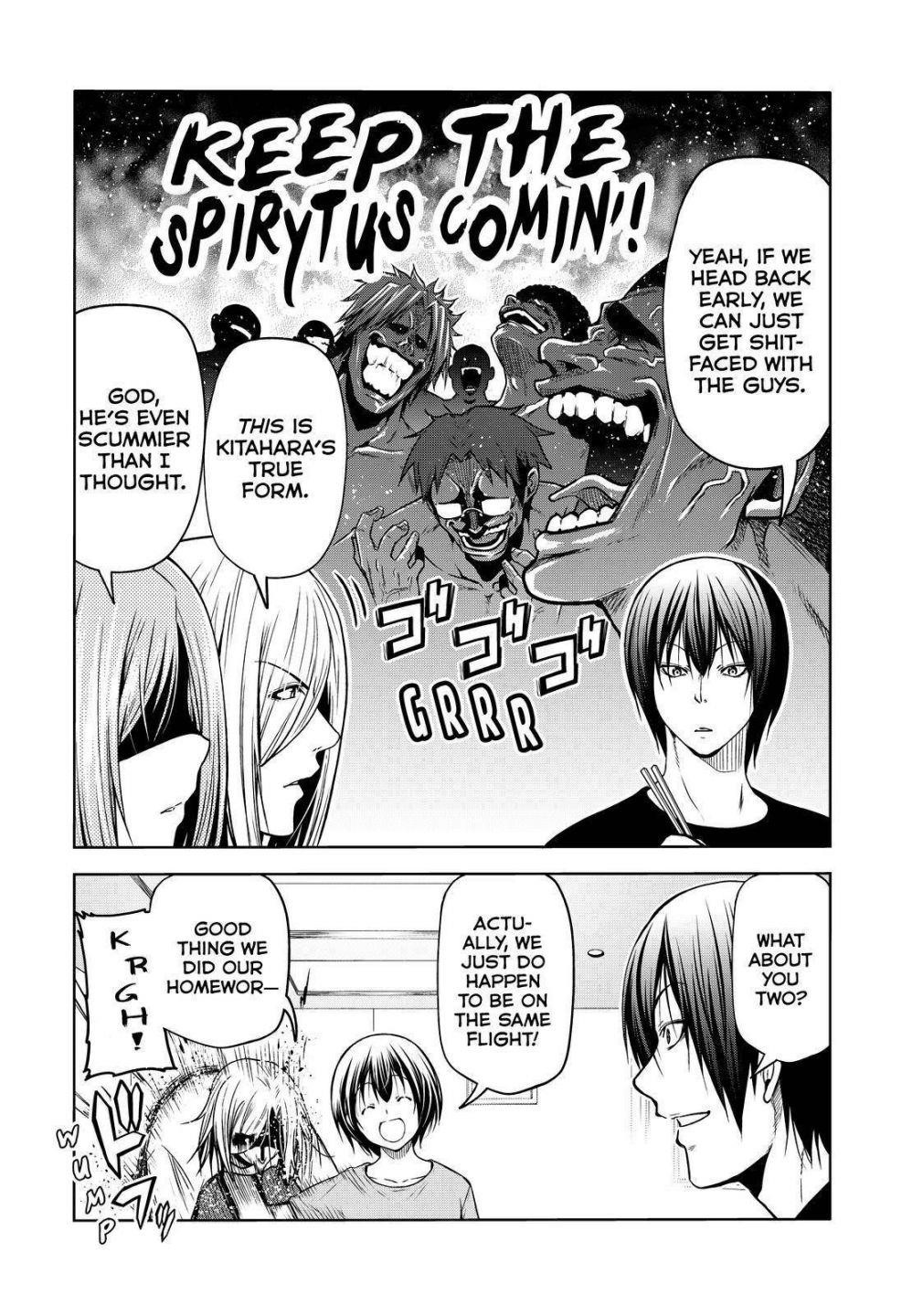 GRAND BLUE Chapter 69 - Page 4 in English