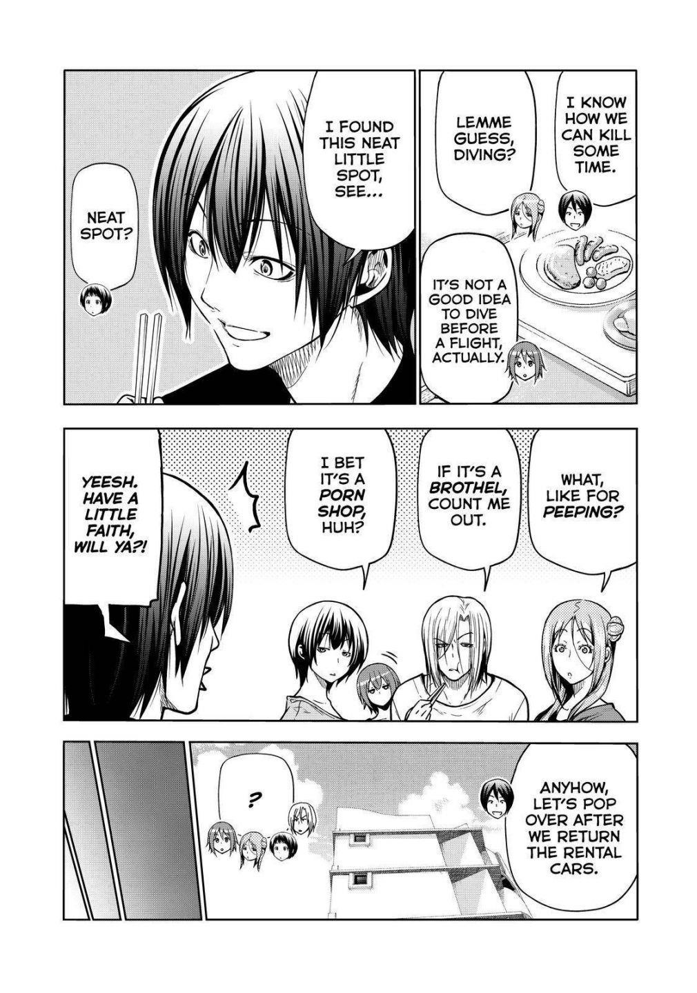 GRAND BLUE Chapter 69 - Page 5 in English