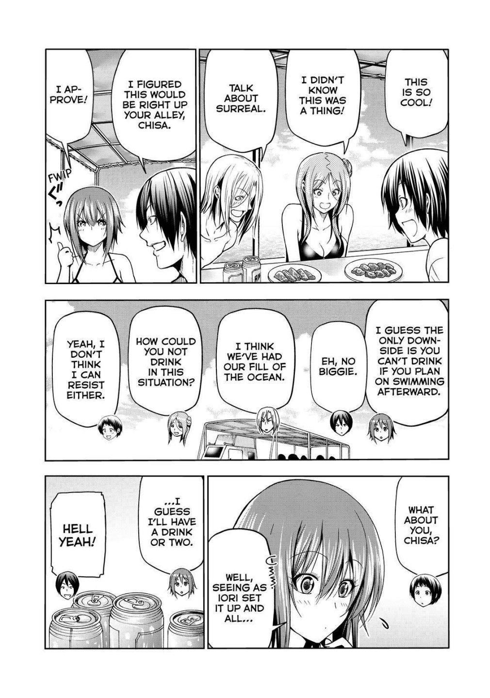 GRAND BLUE Chapter 69 - Page 9 in English