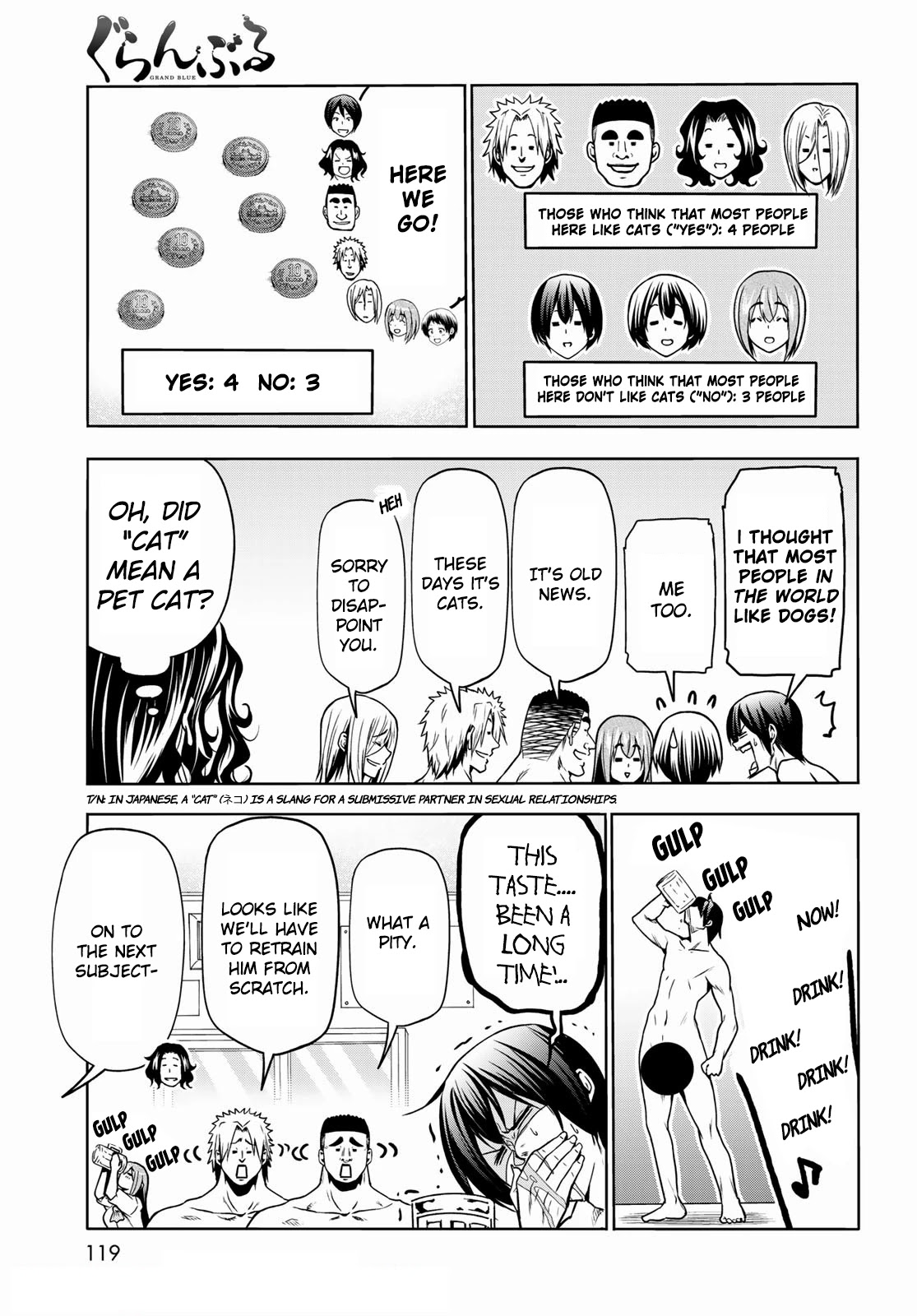 GRAND BLUE Chapter 70 - Page 28 in English