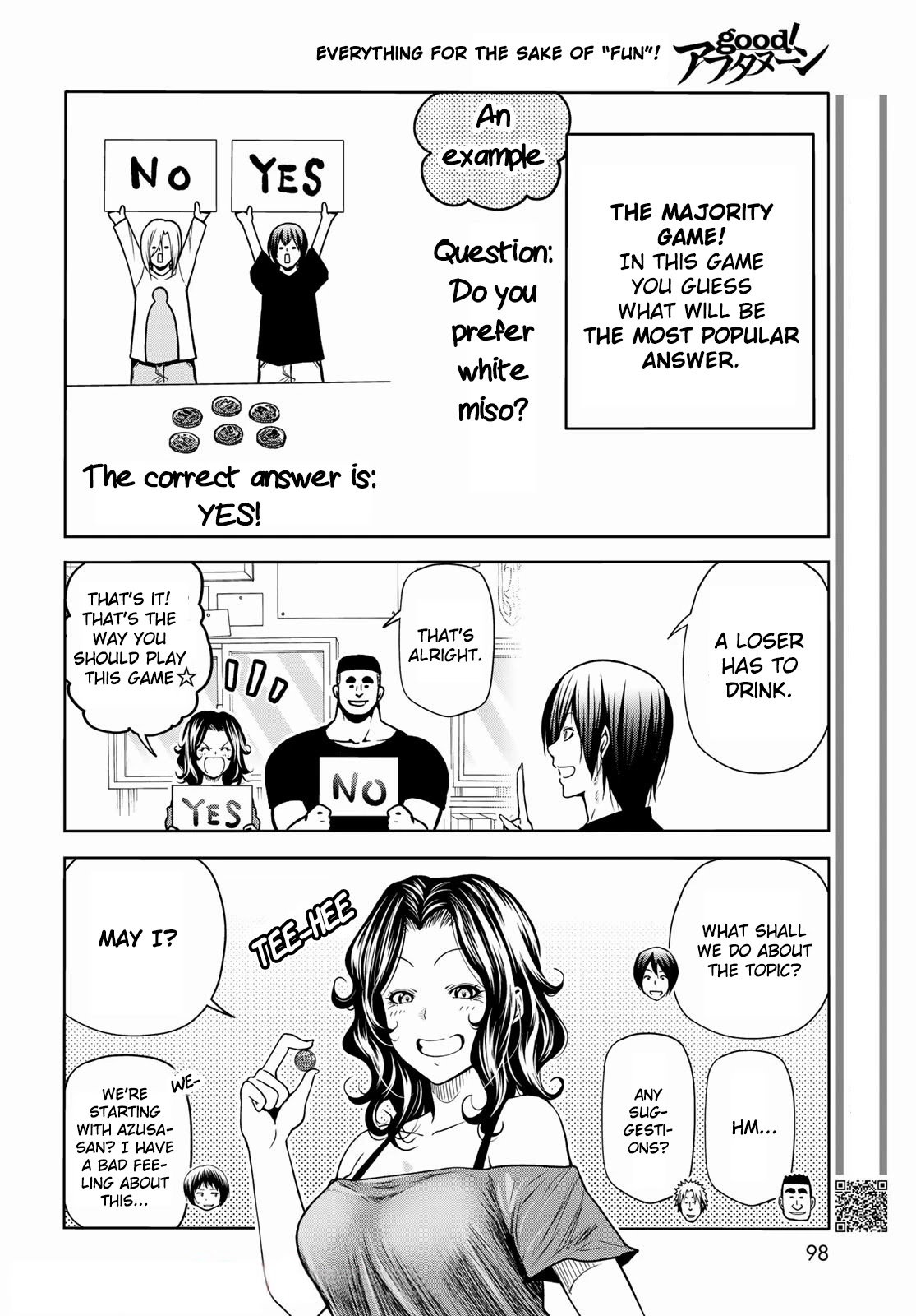 GRAND BLUE Chapter 70 - Page 8 in English