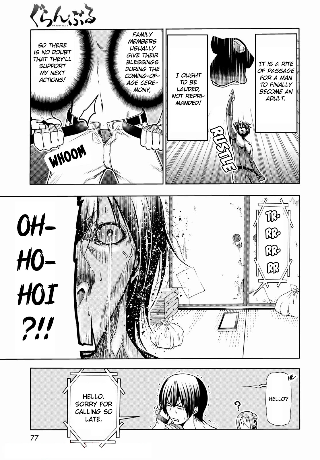GRAND BLUE Chapter 71 - Page 21 in English