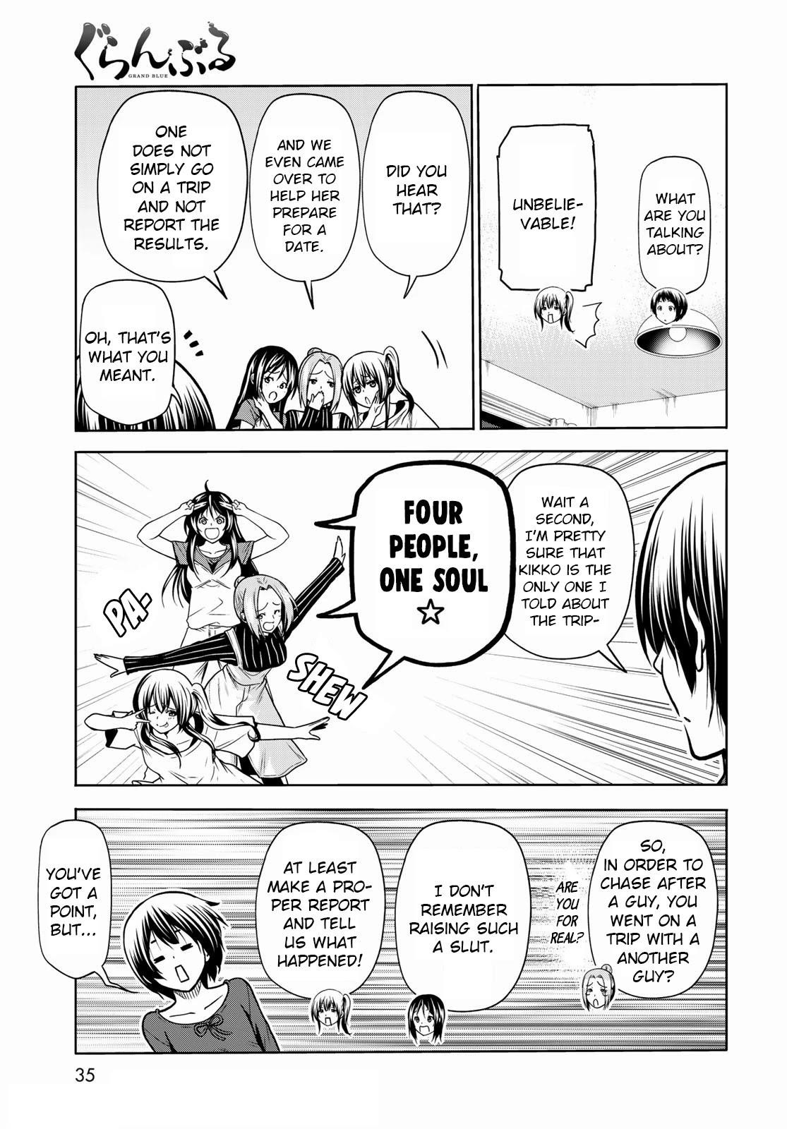 GRAND BLUE Chapter 72 - Page 13 in English