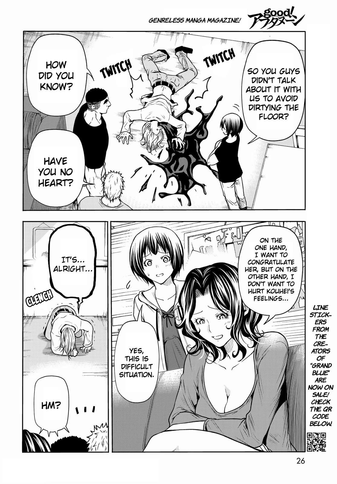 GRAND BLUE Chapter 72 - Page 4 in English