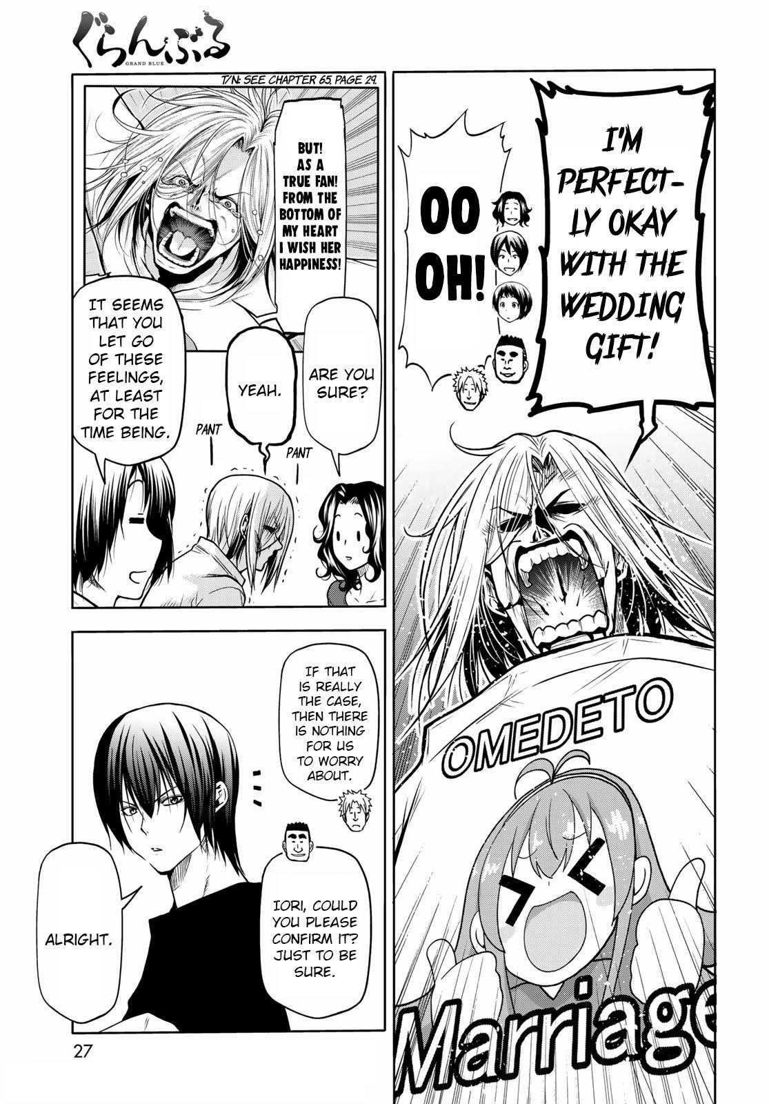 GRAND BLUE Chapter 72 - Page 5 in English