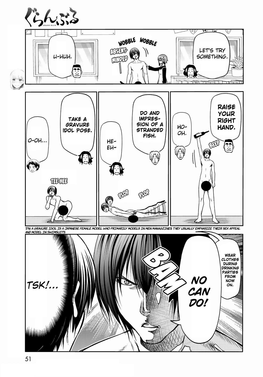GRAND BLUE Chapter 73 - Page 15 in English