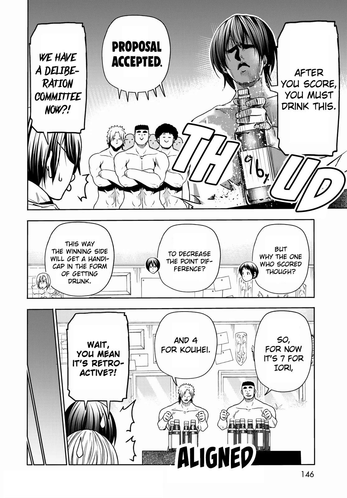 GRAND BLUE Chapter 74.5 - Page 12 in English