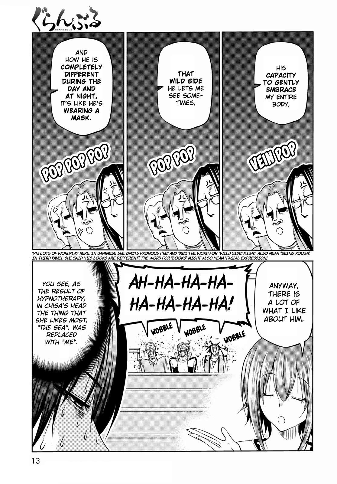 GRAND BLUE Chapter 74 - Page 10 in English