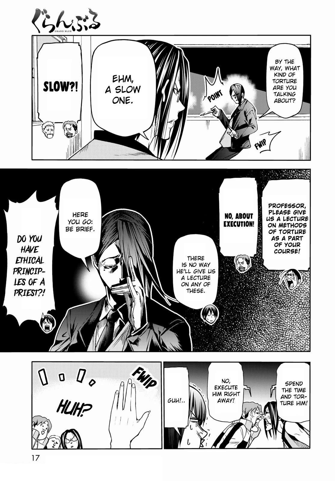 GRAND BLUE Chapter 74 - Page 14 in English