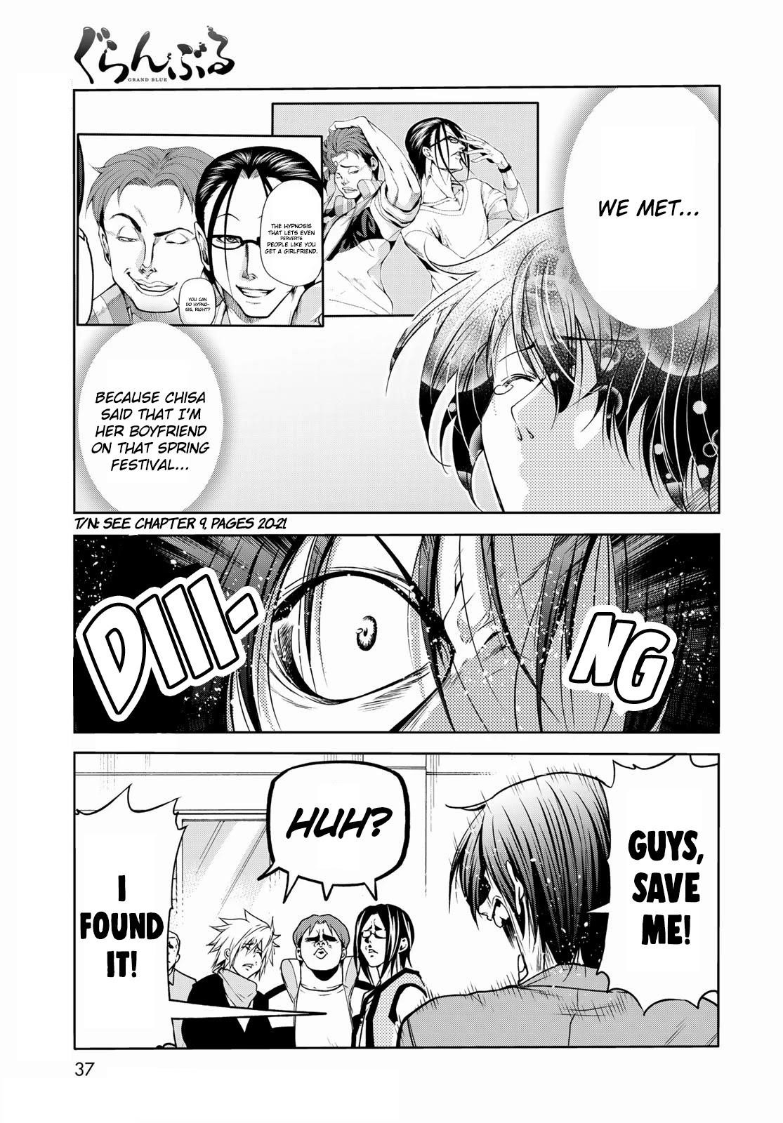 GRAND BLUE Chapter 74 - Page 34 in English