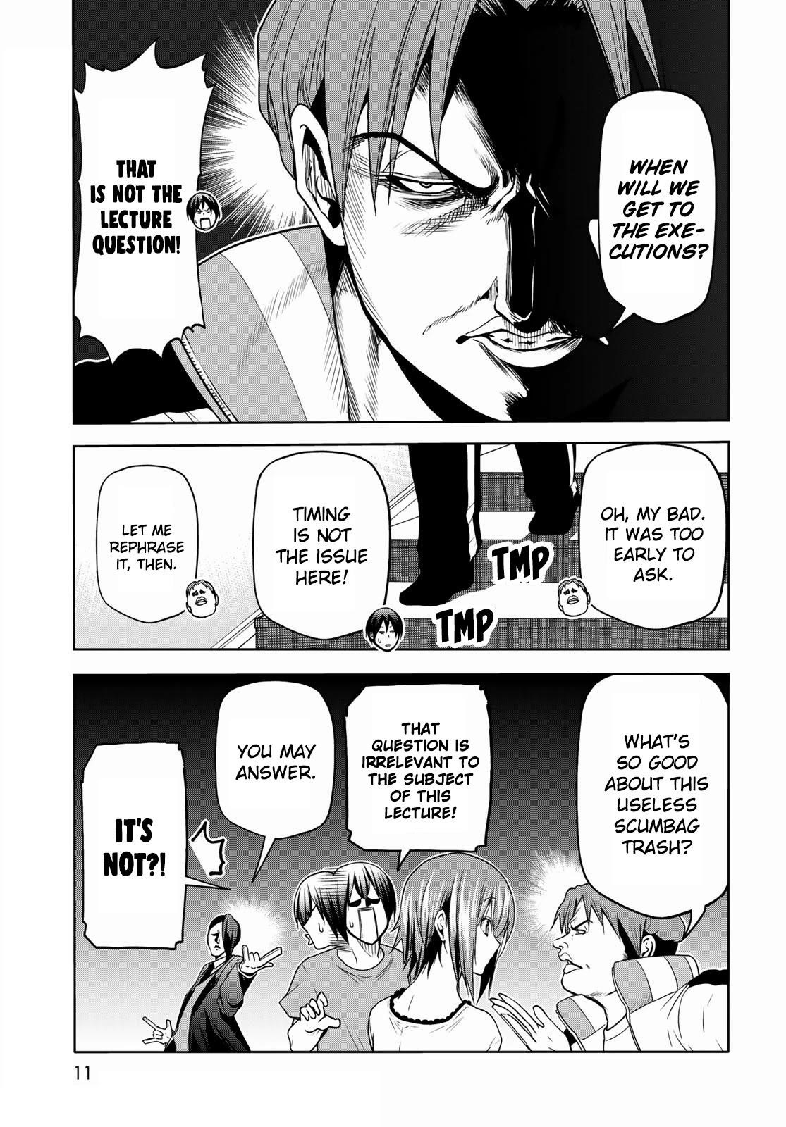 GRAND BLUE Chapter 74 - Page 8 in English