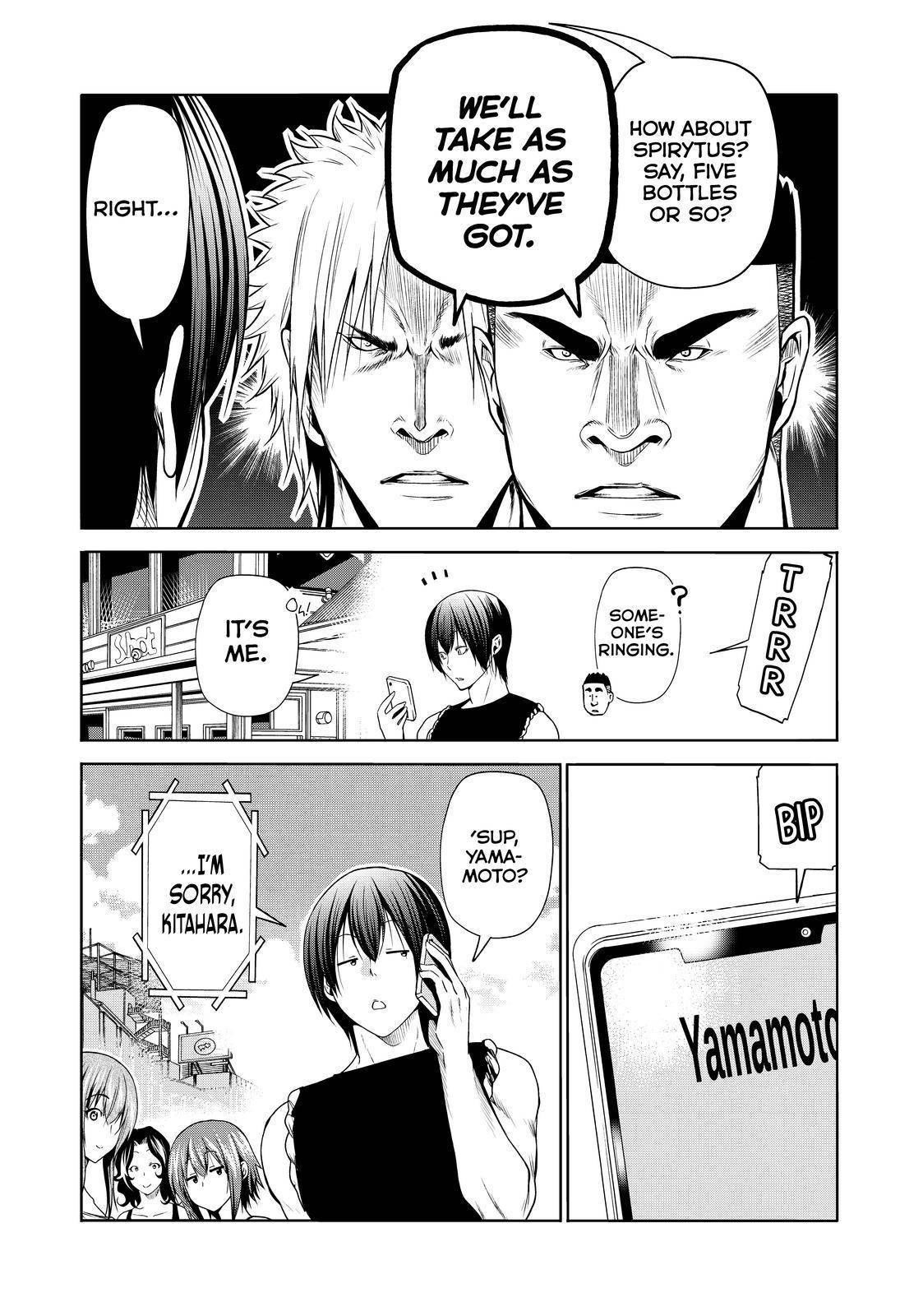 GRAND BLUE Chapter 75.5 - Page 6 in English